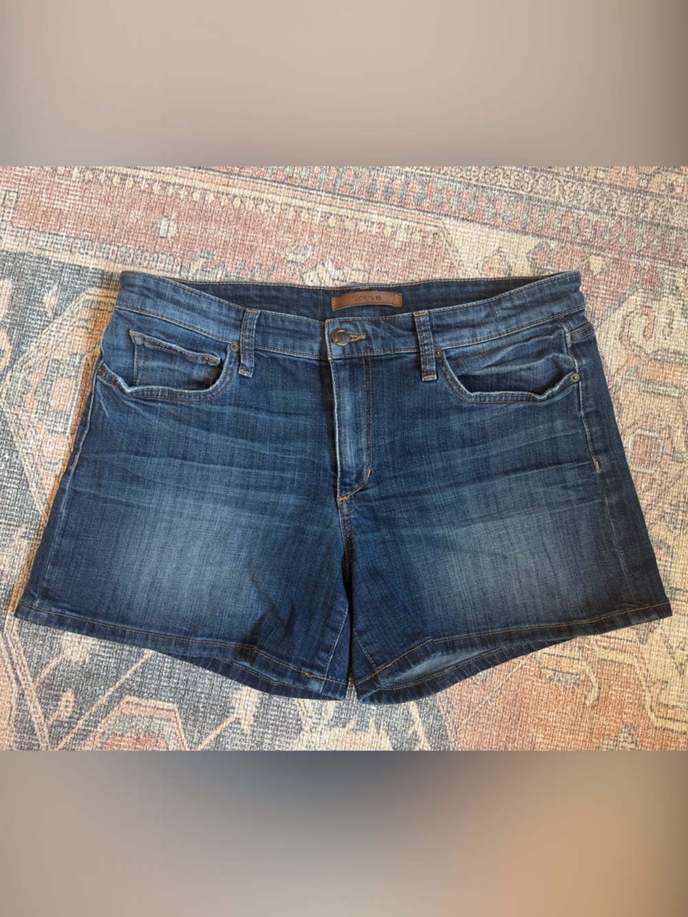 Joe's Dark Blue Denim Shorts